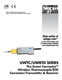 Thumbnail of document Manual - UWTC-REC2-MA UW Series USB Connected Wireless Receivers w/Optional Outputs
